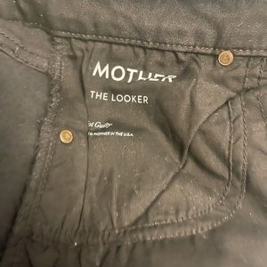 Mother Denim Looker size 27 black